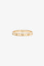 Cartier 18K Yellow Gold 4 Diamonds Medium Model Love Bracelet Size 16