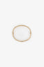 Cartier 18K Yellow Gold 4 Diamonds Medium Model Love Bracelet Size 16