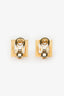 Chopard 18K Yellow Gold Happy Diamond Square Earrings
