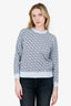 Burberry Blue Cotton 'Fairhall' Sweatshirt Size XXS