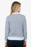 Burberry Blue Cotton 'Fairhall' Sweatshirt Size XXS