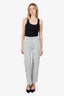 Alexander Wang White Logo Jeans Size 24