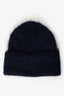 Toteme Navy Alpaca Knit Beanie