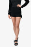 Red Valentino Black Mini Shorts Size 38