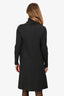 Louis Vuitton Dark Grey Wool/Mohair Turtleneck Dress Size XS