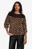 O'2nd Brown 3/4 Sleeve Mink Sweater Size 2