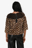 O'2nd Brown 3/4 Sleeve Mink Sweater Size 2