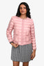 Moncler Pink Lissy Giubbotto Light Down Jacket Size 1