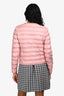 Moncler Pink Lissy Giubbotto Light Down Jacket Size 1