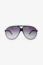 Christian Dior Black Oversized Aviator Sunglasses