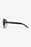 Christian Dior Black Oversized Aviator Sunglasses