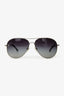 Pre-Loved Chanel™ Grey Wire Frame Aviator Sunglasses