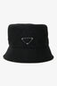 Prada Black Wool Bucket Hat Size M