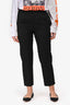 Comme Des Garcons Black Wool Pants Size S