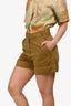 Rag & Bone Khaki High Waisted Shorts Size 4
