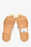 Gucci Cream Jewel Mesh Sandals Size 37.5