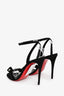 Christian Louboutin Black Suede Stud Heels Size 37.5