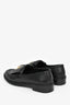 Pre-Loved Chanel™ Black Quilted Leather Tab CC Turnlock Loafers Size 38.5