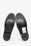 Pre-Loved Chanel™ Black Quilted Leather Tab CC Turnlock Loafers Size 38.5