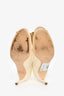 Roger Vivier Cream Patent Kitten Heels Size 37.5