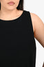 Theory Black Sleeveless Draped Blouse Size L