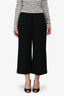 A.L.C. Black Wide Leg Capri Pants Size 8