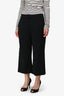 A.L.C. Black Wide Leg Capri Pants Size 8