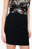 T Alexander Wang Black Ribbed Mini Skirt Size XS