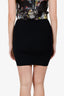 T Alexander Wang Black Ribbed Mini Skirt Size XS