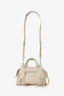 Balenciaga Beige Grained Calfskin Neo Classic Small Handle Bag