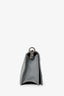 Christian Dior 2015 Grey Grained Leather Medium Diorama Shoulder Bag