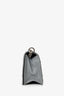 Christian Dior 2015 Grey Grained Leather Medium Diorama Shoulder Bag