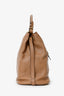 Burberry Brown Leather Medium Buckle Sycamore Hobo