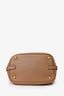 Burberry Brown Leather Medium Buckle Sycamore Hobo