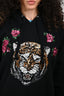 Gucci Black/Multicolour Sequin 'Blind For Love' Hoodie Size S