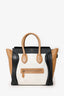 Celine Tri-Colour Leather Micro Luggage Tote