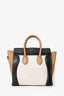 Celine Tri-Colour Leather Micro Luggage Tote