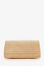 Pre-Loved Chanel™ 2022 Beige Canvas Deauville Small Shopping Tote Bag