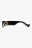 Gucci Black Interlocking GG Rectangle Sunglasses