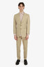 Tom Ford Khaki Wool Two-Piece Suit Size 48 Mens