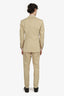 Tom Ford Khaki Wool Two-Piece Suit Size 48 Mens