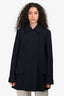 Gucci 2024/25 Wool Navy Double Breasted Coat Size 40