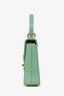 Gucci 2019 Sage Green Acrylic 'Sylvie 1969' Plexiglass Mini Top Handle