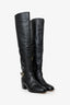 Jimmy Choo Black Leather Boots Size 40