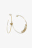 Christian Dior Gold-plated J'ADIOR Hoop Earrings