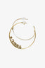 Christian Dior Gold-plated J'ADIOR Hoop Earrings