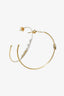 Christian Dior Gold-plated J'ADIOR Hoop Earrings