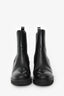 Hermès Black Leather Heeled Boots Size 36