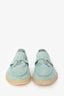 Loro Piana Blue Suede 'Summer Charms' Loafers Size 37