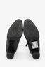 Hermès Black Leather Neo Kelly Ankle Boots Size 36.5